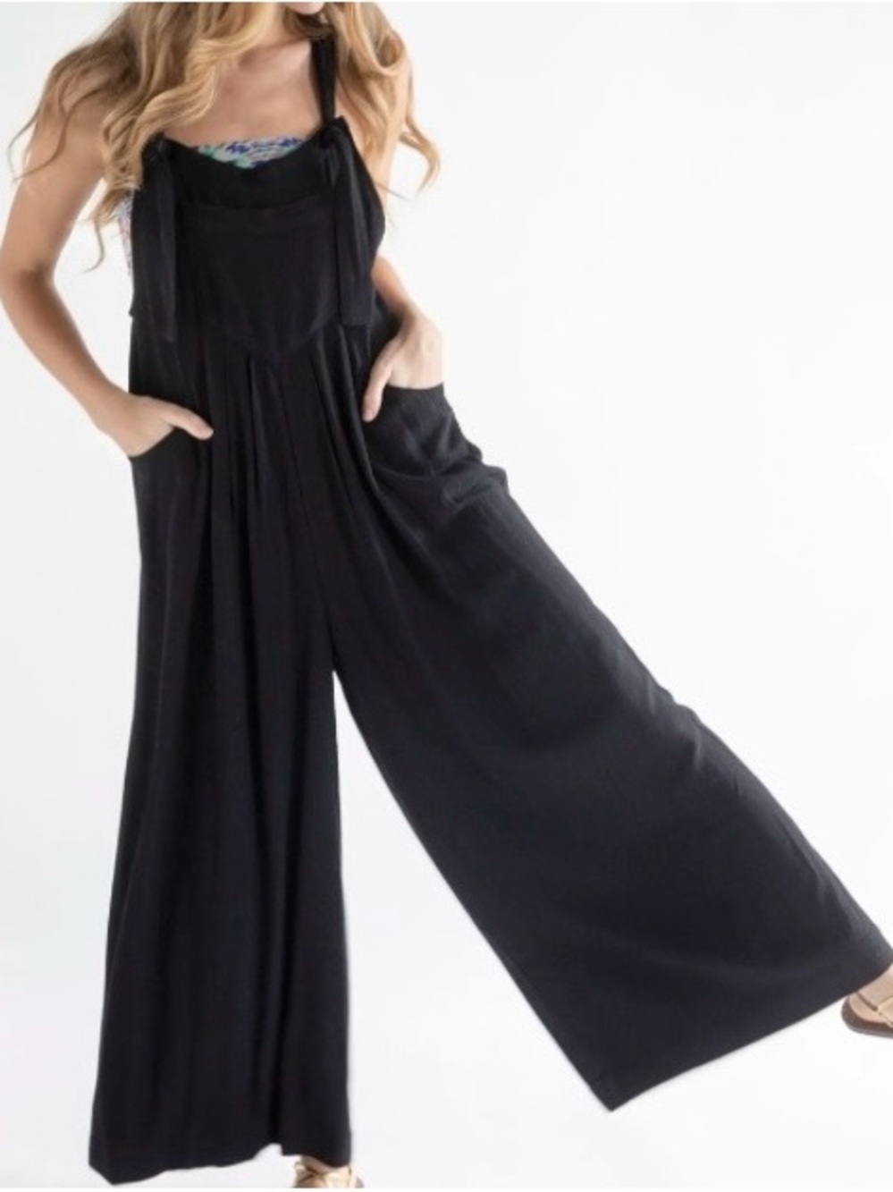 NATURAL LIFE Black Carrington Jumpsuit